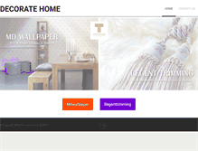 Tablet Screenshot of decorate-home.com